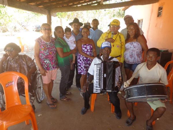 Quadrilheiros de Floriano participam de confraternização.(Imagem:FlorianoNews)