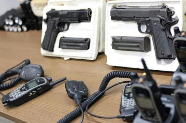 Penitenciária de Floriano recebe armas e equipamentos.(Imagem:Edilson Mousinho)