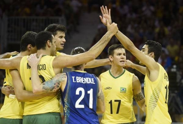 Brasil passa fácil por Porto Rico e está na final.(Imagem:Inovafoto/CBV)