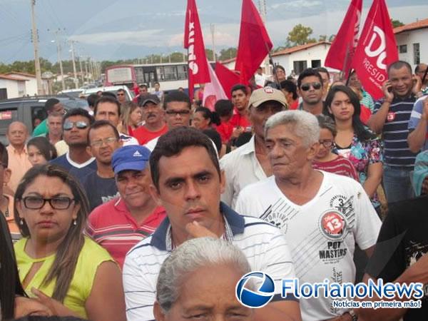 Militância do PT realiza carreata pró-Dilma em Floriano.(Imagem:FlorianoNews)