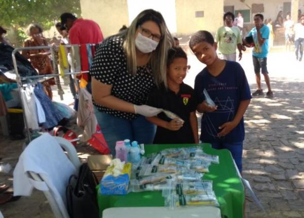 Associação de Moradores promove dia de ação social no bairro Caixa Dágua. (Imagem:Divulgação)