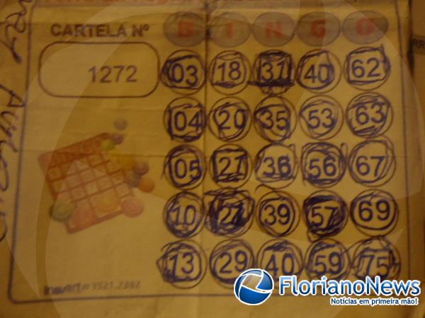 Bingo de moto na localidade Redondo cancelado por causa de cartela falsa.(Imagem:FlorianoNews)