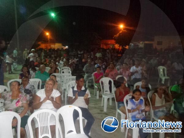 Festejos de Nossa Senhora de Nazaré inicia com o tradicional levantamento do mastro.(Imagem:FlorianoNews)