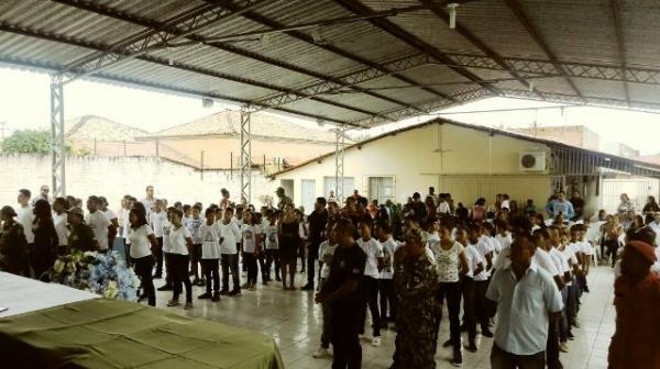 Polícia Militar realiza aula inaugural do Pelotão Combatentes Mirins em Floriano.(Imagem:FlorianoNews)