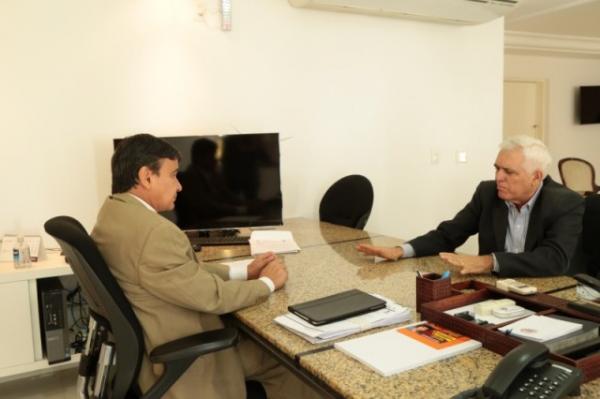 Governador Wellington Dias com o presidente Themístocles Filho(Imagem:Alepi)