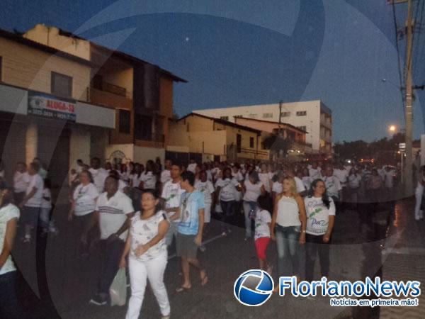 Diocese de Floriano realiza V Caminhada da Paz.(Imagem:FlorianoNews)