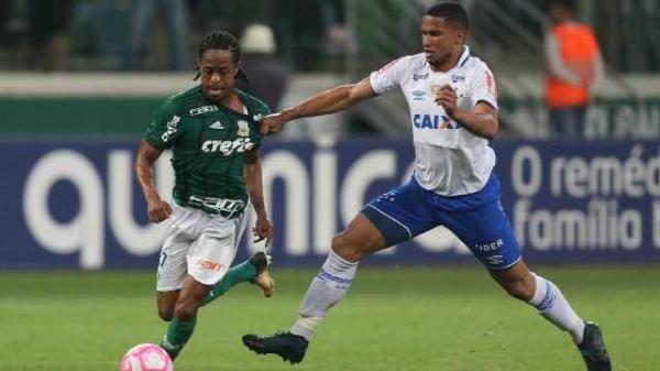Alviverde ficou no 2 a 2 contra o Cruzeiro em São Paulo.(Imagem:Divulgação/Palmeiras)