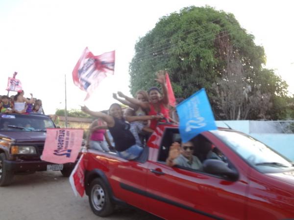 PR realizou carreata em Barão de Grajaú.(Imagem:  FlorianoNews)