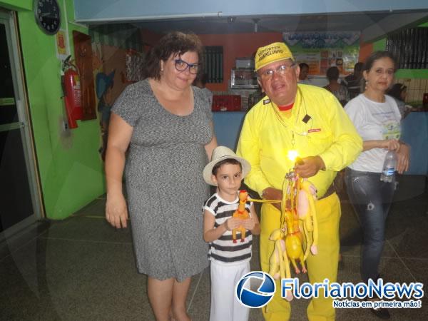 Feira de Conhecimentos abrilhanta comemoração alusiva da Escola Pequeno Príncipe.(Imagem:FlorianoNews)