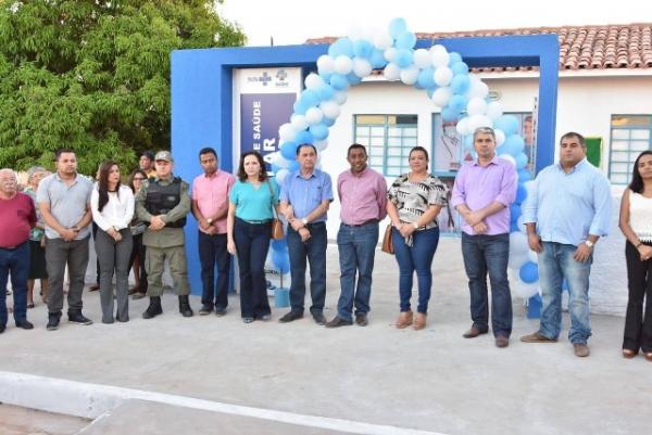 Celebrando os 121 anos de Floriano, Prefeitura inaugura UBS do Amolar.(Imagem:SECOM)