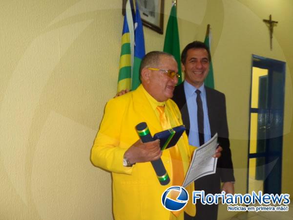 Medalha do Mérito Agrônomo Parentes é concedida ao Repórter Amarelinho e ao Prof. Luiz Paulo.(Imagem:FlorianoNews)