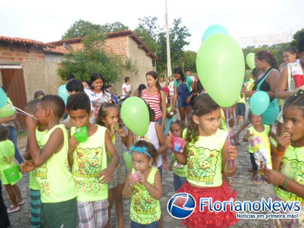 Bloco Criançada garantiu diversão para os baixinhos em Floriano.(Imagem:FlorianoNews)