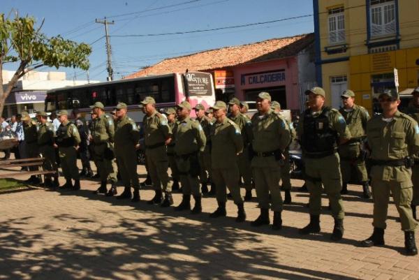 Solenidade cívica marca abertura da Semana da Pátria em Floriano.(Imagem:SECOM)