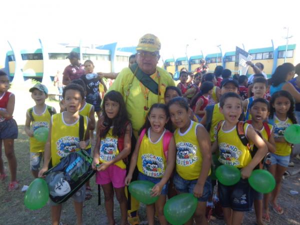 Realizada abertura do Projeto Brincando nas Férias 2014.(Imagem:FlorianoNews)