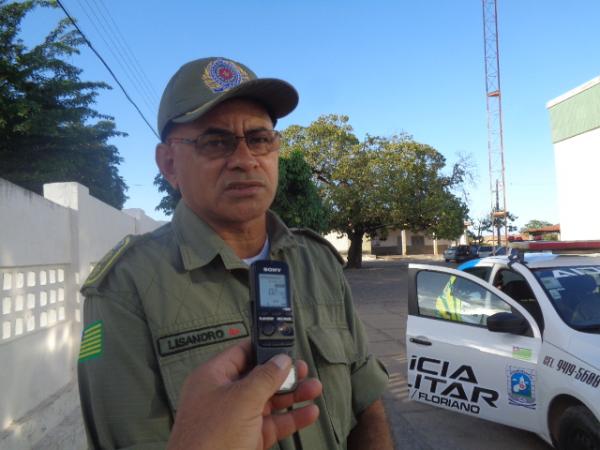 Tenente Coronel Lisandro Honório(Imagem:FlorianoNews)