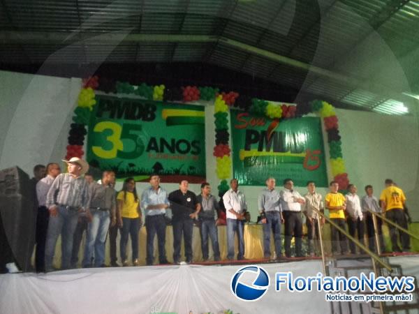 PMDB comemora 35º aniversário com filiações e homenagens em Floriano.(Imagem:FlorianoNews)