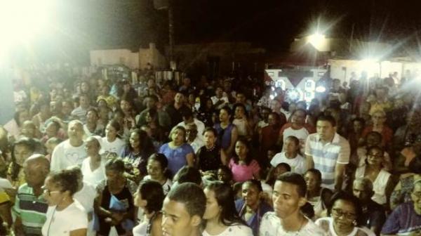 Multidão participa de encerramento dos festejos de Nossa Senhora da Guia em Floriano.(Imagem:FlorianoNews)