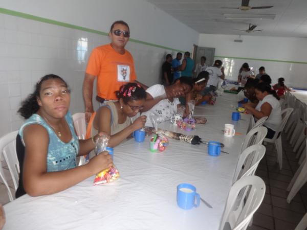 Festa da Páscoa é antecipada pelos alunos da APAE de Floriano.(Imagem:FlorianoNews)