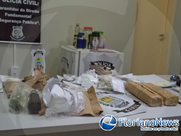 Drogas apreendidas em Floriano são incineradas em Barão de Grajaú.(Imagem:FlorianoNews)