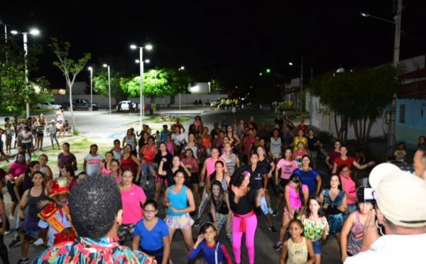 Aulão de Dança no Alto da Cruz mistura ritmos para o Carnaval.(Imagem:Secom)