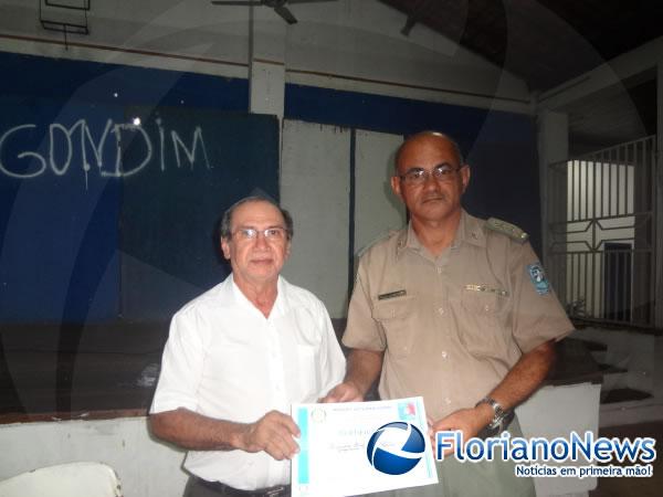  Rotary Clube de Floriano faz homenagem ao Cel. Lisandro Honório.(Imagem:FlorianoNews)