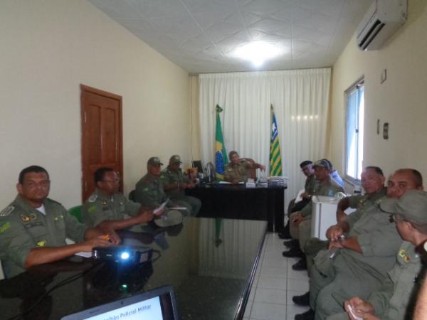 Comando do 3º BPM inicia planejamento para as eleições municipais.(Imagem:FlorianoNews)