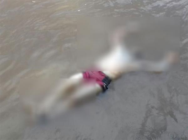 Bombeiros resgatam corpo de homem no rio Parnaíba.(Imagem:Corpo de Bombeiros)