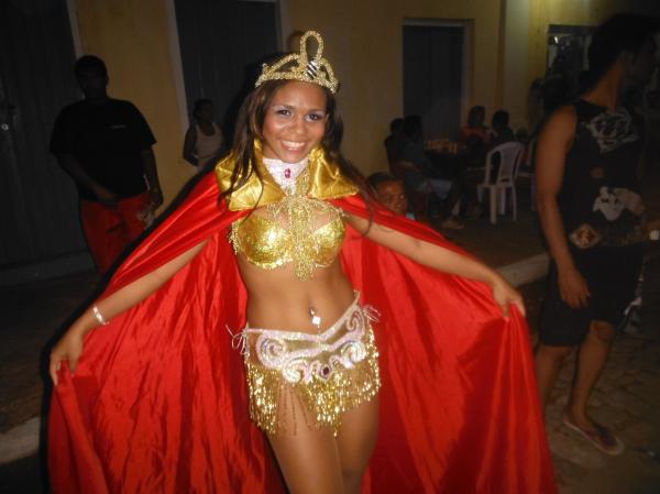 Marana Edny, Rainha do Carnaval 2012.(Imagem:FlorianoNews)