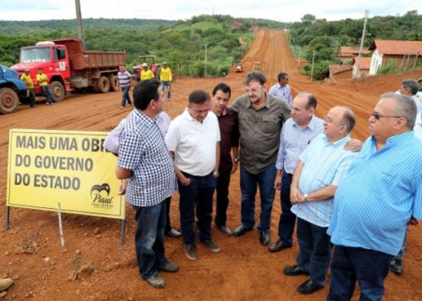 Governador inaugura rodovia em Landri Sales e anuncia mais obras.(Imagem:Governo do Piauí)
