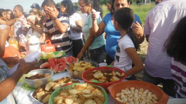 Baronenses comemoraram Dia do Trabalho com caminhada.(Imagem:FlorianoNews)