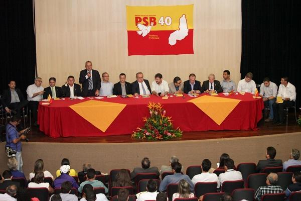 PSB realiza encontro de formação política em Teresina.(Imagem:Lucas Dias)