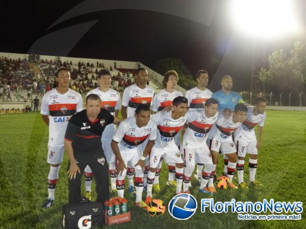 Atlético-GO vence Flamengo-PI na estreia da Copa do Brasil em Floriano.(Imagem:FlorianoNews)