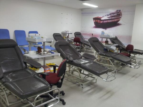 Salas de doações de sangue ficam vazias no fim de ano por viagens e férias.(Imagem:G1 PI)