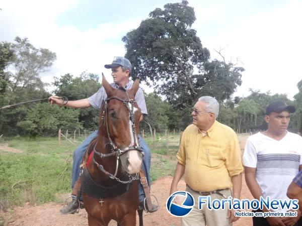 Vereador José Leão participou de reunião na localidade Vereda dos Cágados.(Imagem:FlorianoNews)