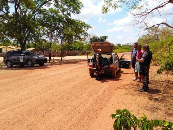 Patrulhamento Rural do 3°BPM realiza rondas ostensivas na região de Floriano.(Imagem:3° BPM)