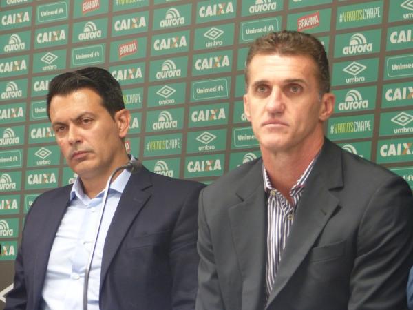 O diretor de futebol do Galo, Rui Costa, trabalhou com Vagner Mancini na Chapecoense.(Imagem:Richard Souza)