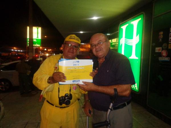 Parceiros receberam certificado por participação no Ação Global de Floriano.(Imagem:FlorianoNews)
