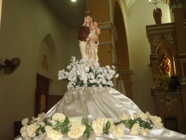 Procissão encerrou festejos de Nossa Senhora do Carmo em Floriano.(Imagem:FlorianoNews)