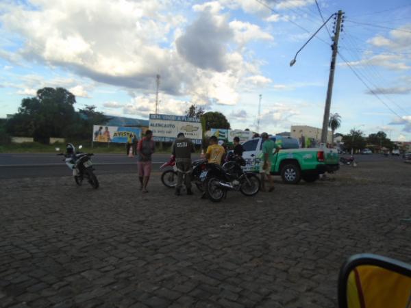 Blitz na Ponte sobre o Rio Parnaíba(Imagem:FlorianoNews)