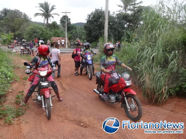 Mulheres participaram da 7ª edição do Rally do Batom de São João dos Patos.(Imagem:FlorianoNews)