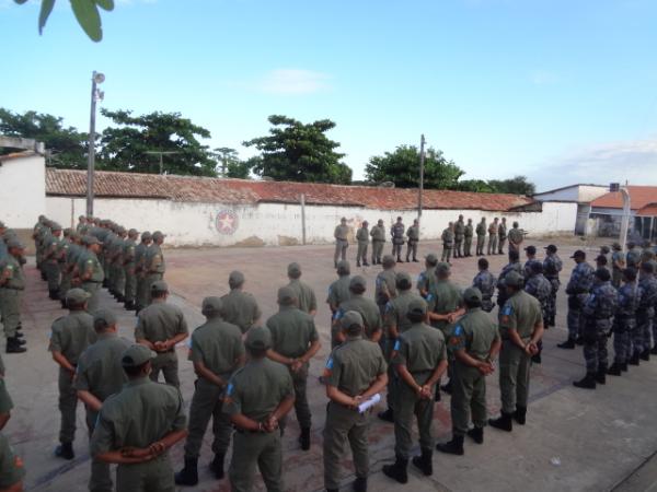 Cel Lisandro realizou primeira Formatura Geral no 3º BPM.(Imagem:FlorianoNews)