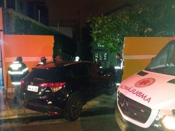 Proprietário de bar atropela suspeito de roubo em Teresina.(Imagem:Divulgação/Polícia Militar)