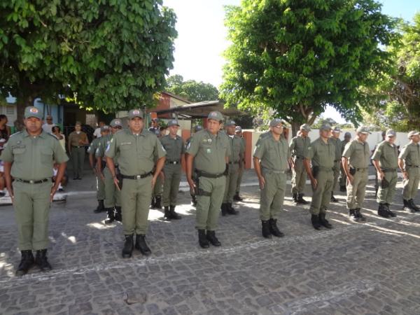 3º Batalhão de Polícia Militar realiza homenagem ao Dia do Soldado.(Imagem:FlorianoNews)