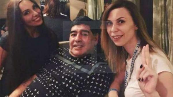 Maradona é acusado de assédio sexual na Rússia.(Imagem:MSN)