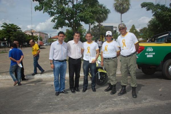 Maio Amarelo: Prefeitura Municipal de Floriano adere ao movimento.(Imagem:Waldemir Miranda)