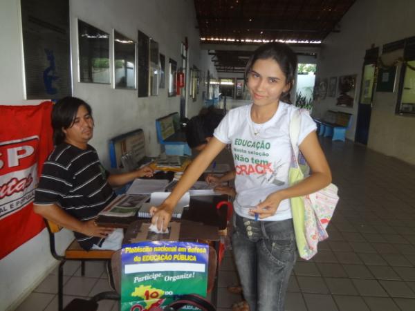 UESPI realiza votação do Plebiscito Nacional em Defesa da Educação Pública.(Imagem:FlorianoNews)