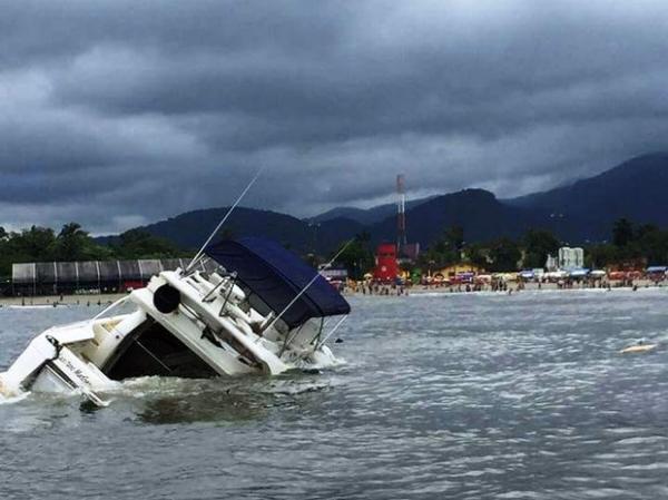 Lancha Lusitano tem 14 metros de comprimento.(Imagem:G1)