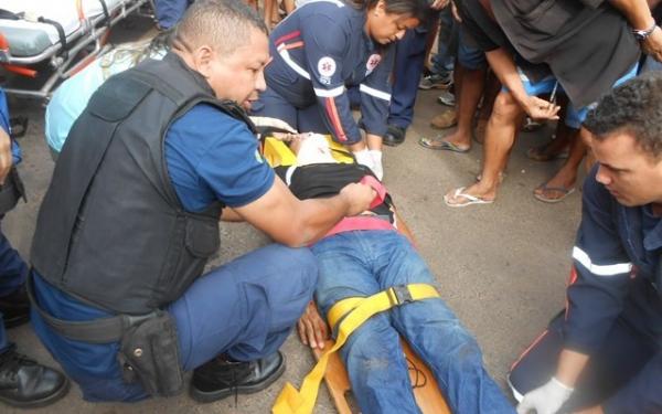 Policial militar é baleado na cabeça.(Imagem:Arimateia Ferreira/JFAgora)
