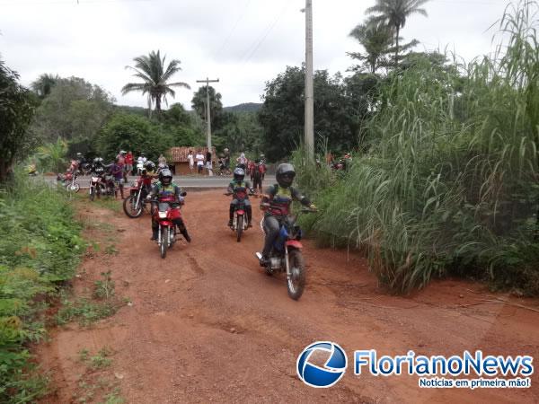 Mulheres participaram da 7ª edição do Rally do Batom de São João dos Patos.(Imagem:FlorianoNews)