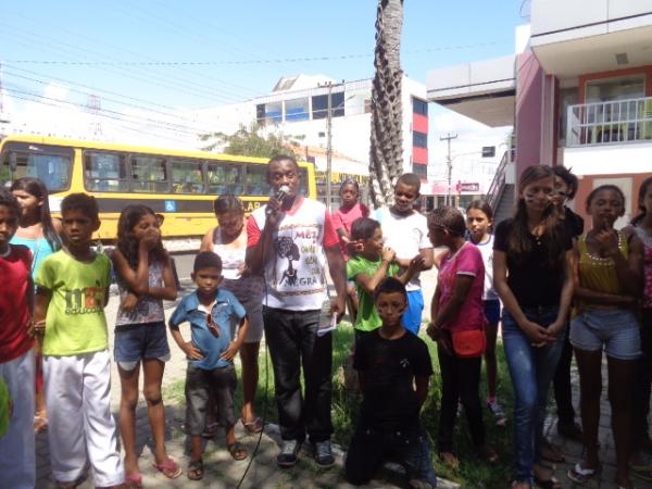Escolas municipais desenvolvem atividades na Semana da Consciência Negra.(Imagem:FlorianoNews)
